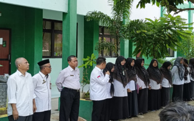 Pengarahan dan Pembukaan Asesmen Madrasah Berbasis Komputer (AMBK) MTs Negeri 2 Lampung Tengah Tahun 2024